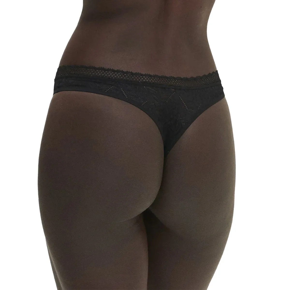 12S710 Comete Tanga Thong | Black