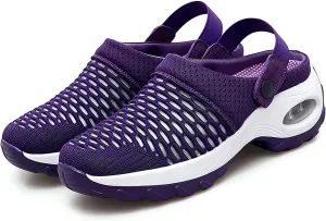 2024 New Air Cushion Orthopedic Slip on Shoes Air Cushion Slip-on Diabetic Walking Shoes for Women Wide Width