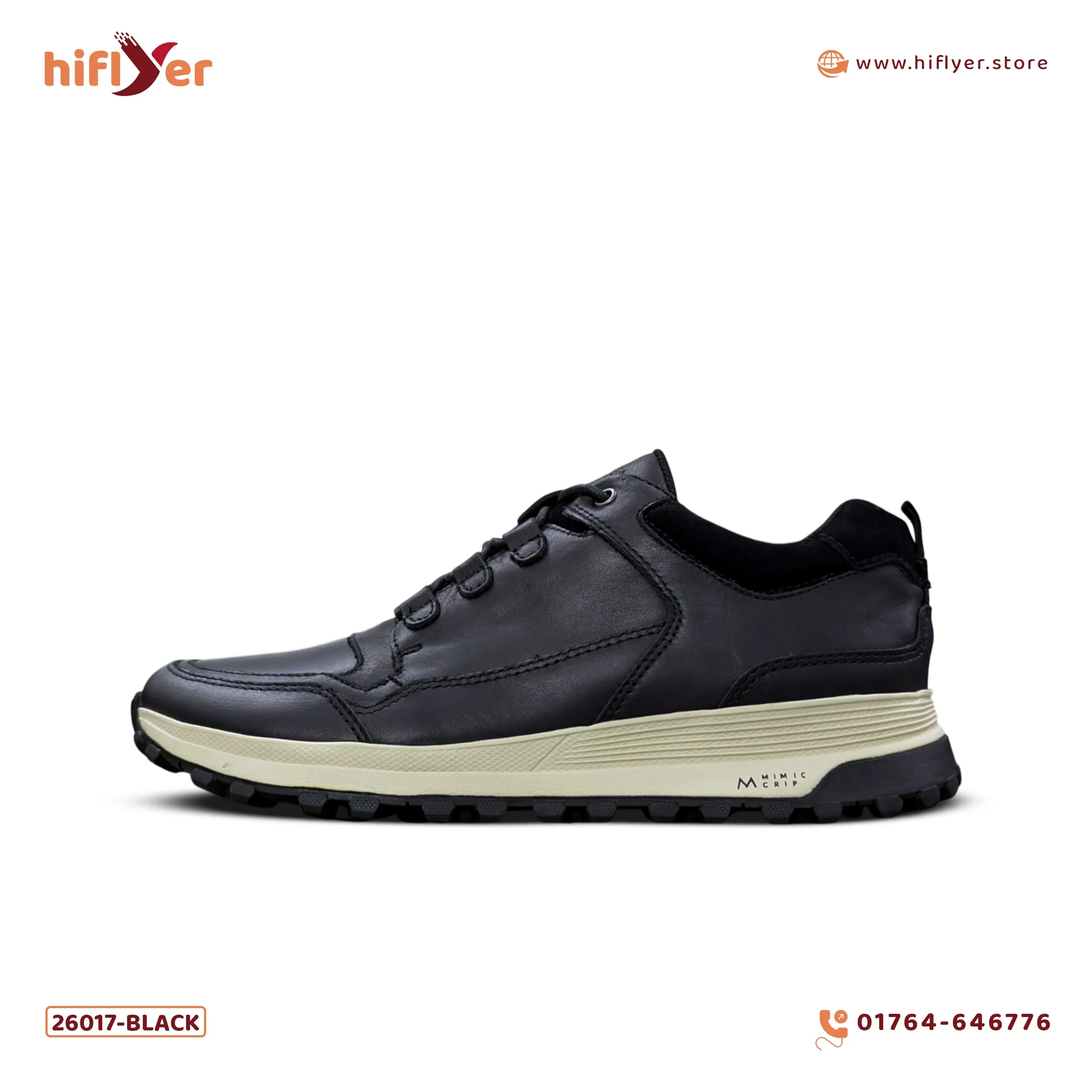 26017-black Comfortable breathable non-slip footwear soft sole Casual Shoes for men
