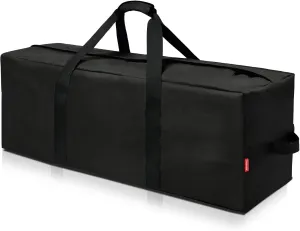 36'' Sports Duffle Bag - Extra Large Travel Duffel Tote Bag Gym Overnight Weekender Shopping Christmas Tree Bag with 2-Way Durable Zippers Water Resistant, Black, 1 Pack