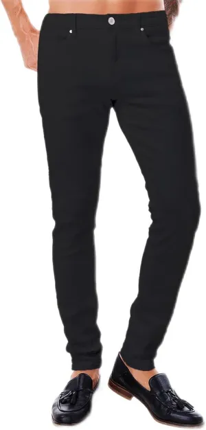 ABSECAI Mens Jeans Pants Skinny Slim Fit Comfy Fashion Denim Stretch Fit