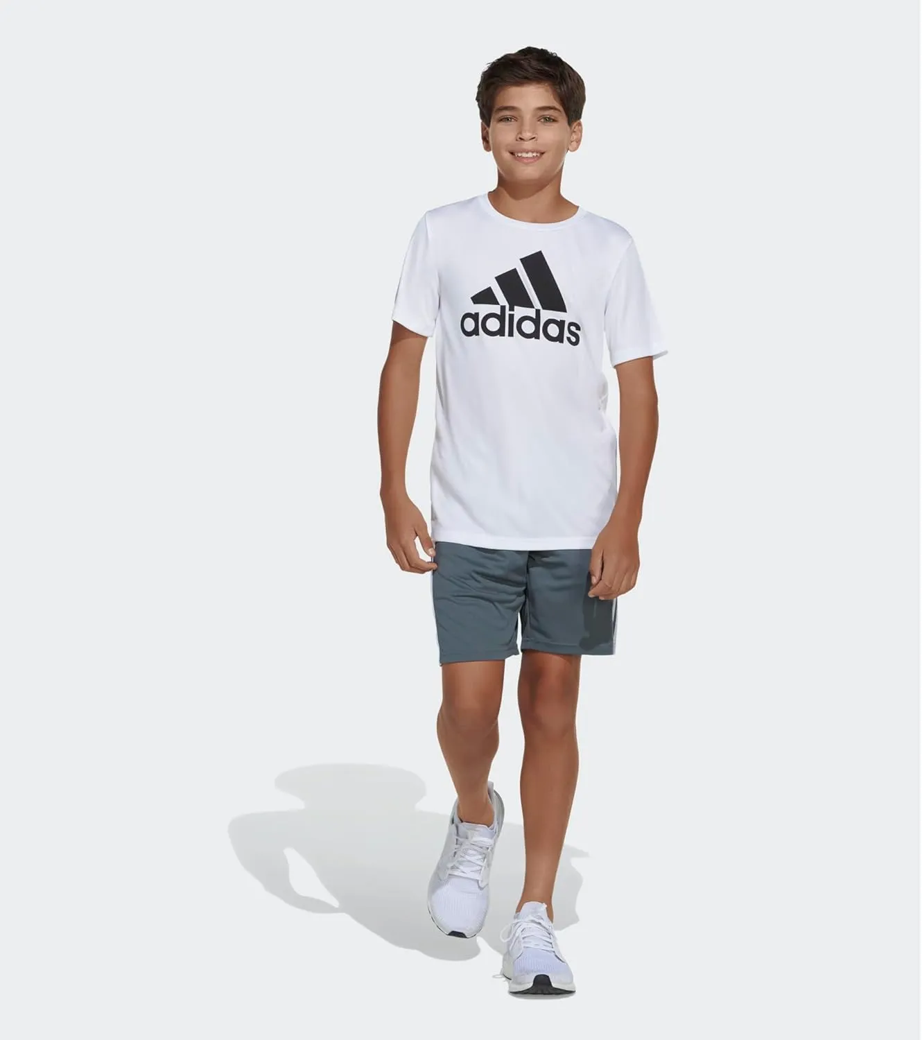 adidas Boys' Classic 3-Stripes Shorts