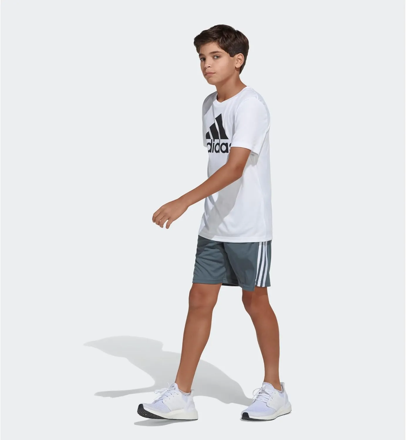 adidas Boys' Classic 3-Stripes Shorts