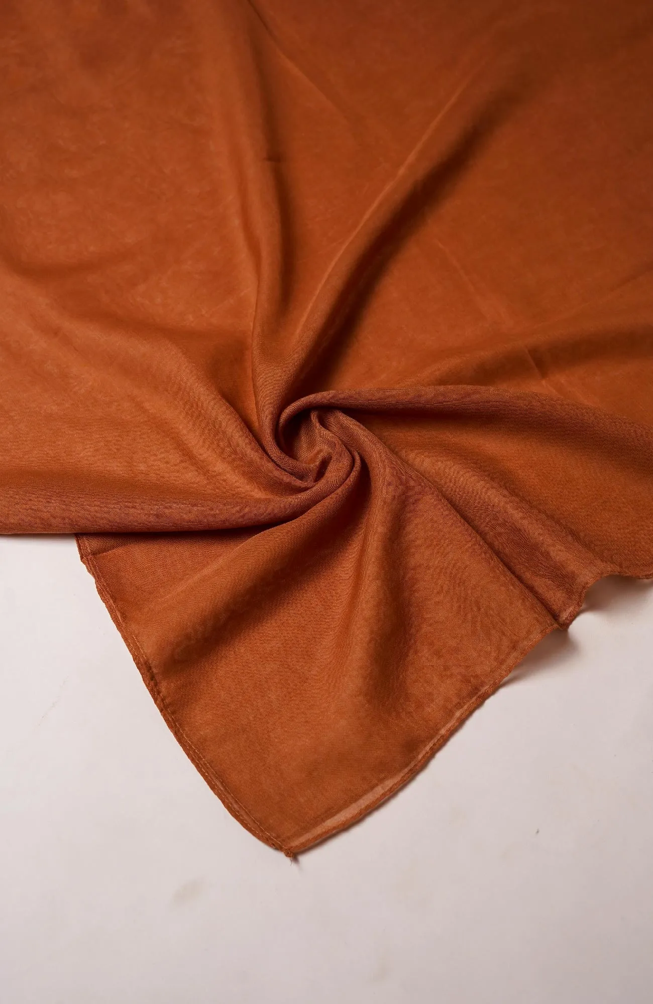 Airy Cotton Hijab-Buff Orange