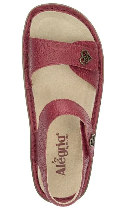 Alegria Vienna Roman Candle Coral Womens Comfort Sandals VIE-7530