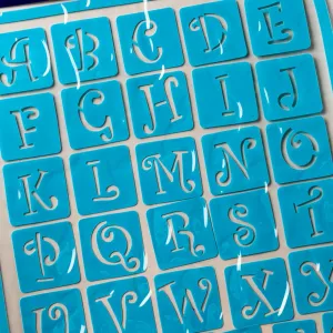 Americana Gloss Enamel Stencils 20x15cm

Curly Alphabet
