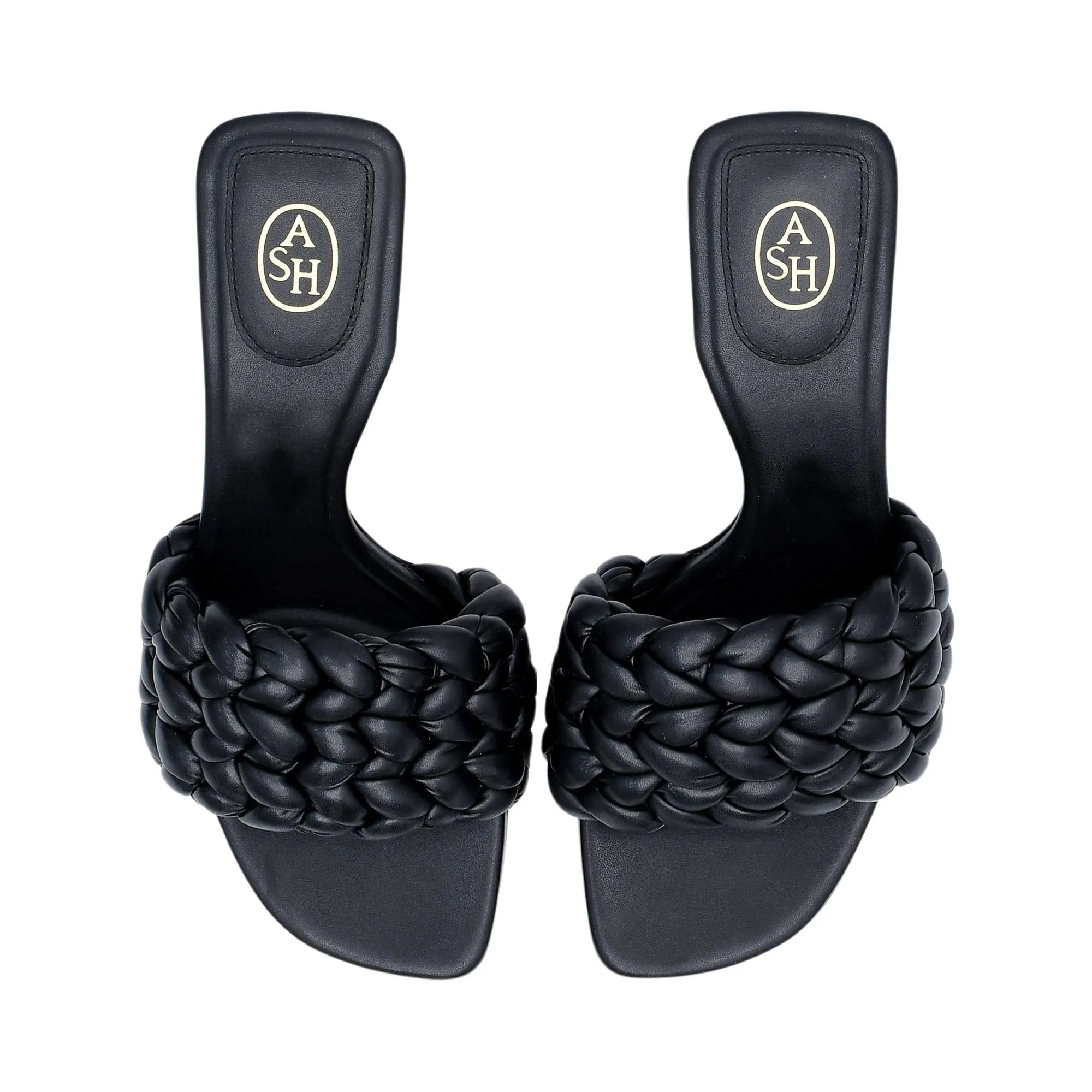 ASH Women's Brasil Black Heel Sandal