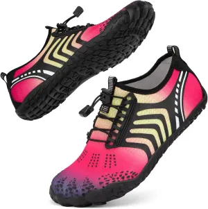 ATHMILE Barefoot Shoes Women Water Shoes Wide Toe Non-Slip Aqua Beach Quick-Dry for Swim Kayak Lake Pool River Hiking Surfing Boating Fishing Diving Cruise Ship Essentials