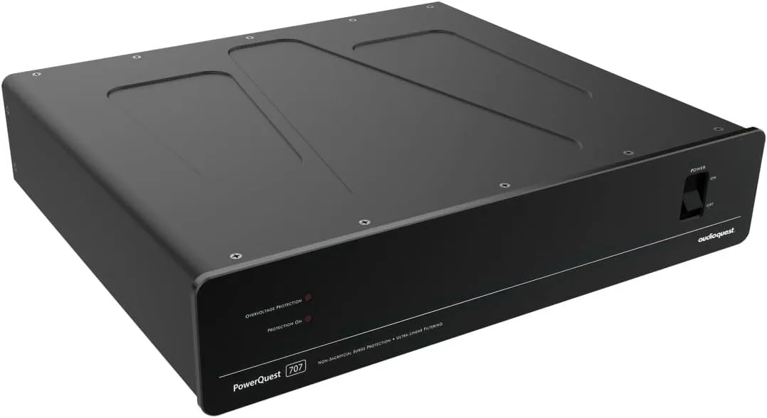 AudioQuest PowerQuest 707 12-Outlet Power Conditioner & Non-Sacrificial Surge Protector - North America