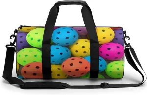 Ball Duffel Bag for Men Women Gym Bag Sports Small Overnight Bag for Travel Weekender, 17.7in/9in/9in, XB0606009