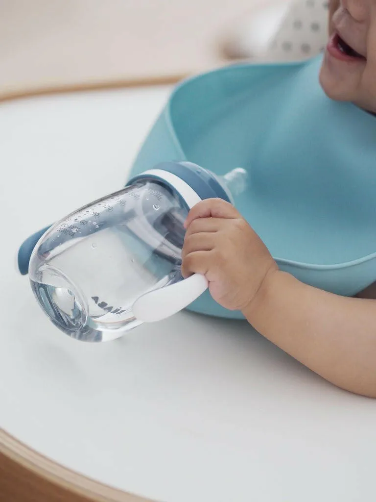 Beaba Silicone Bib - Airy Green
