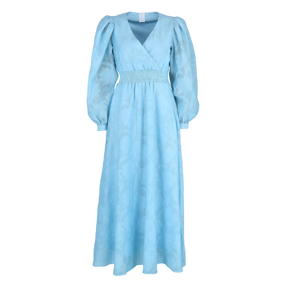 Belle Flower Maxikjole - Airy Blue