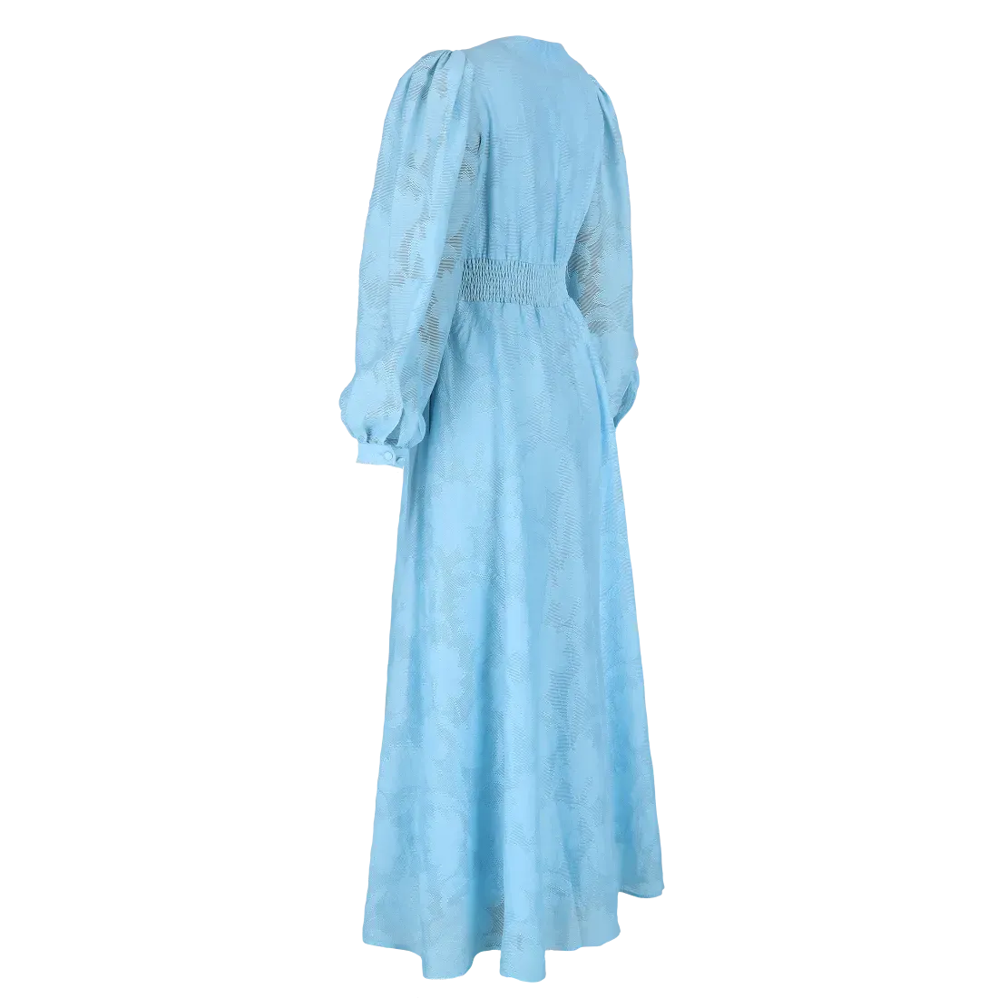 Belle Flower Maxikjole - Airy Blue