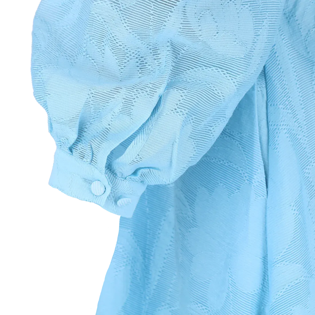 Belle Flower Maxikjole - Airy Blue