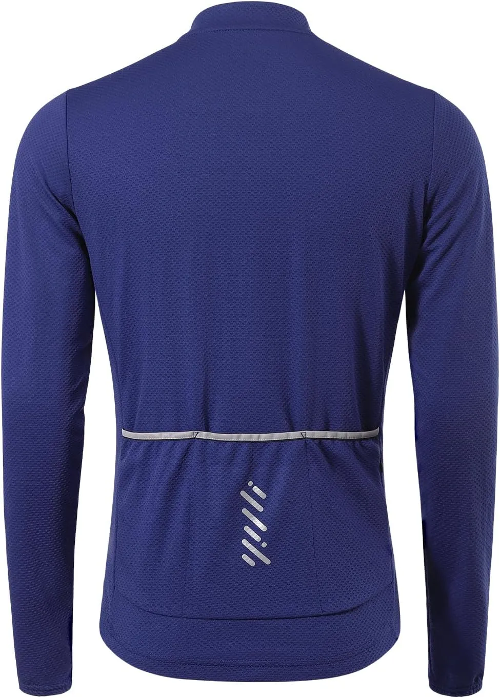 BERGRISAR Men's Long Sleeve Cycling Jersey Spring Fall Road Bike Shirt Biking Bicycle Mountain Bike Jersey