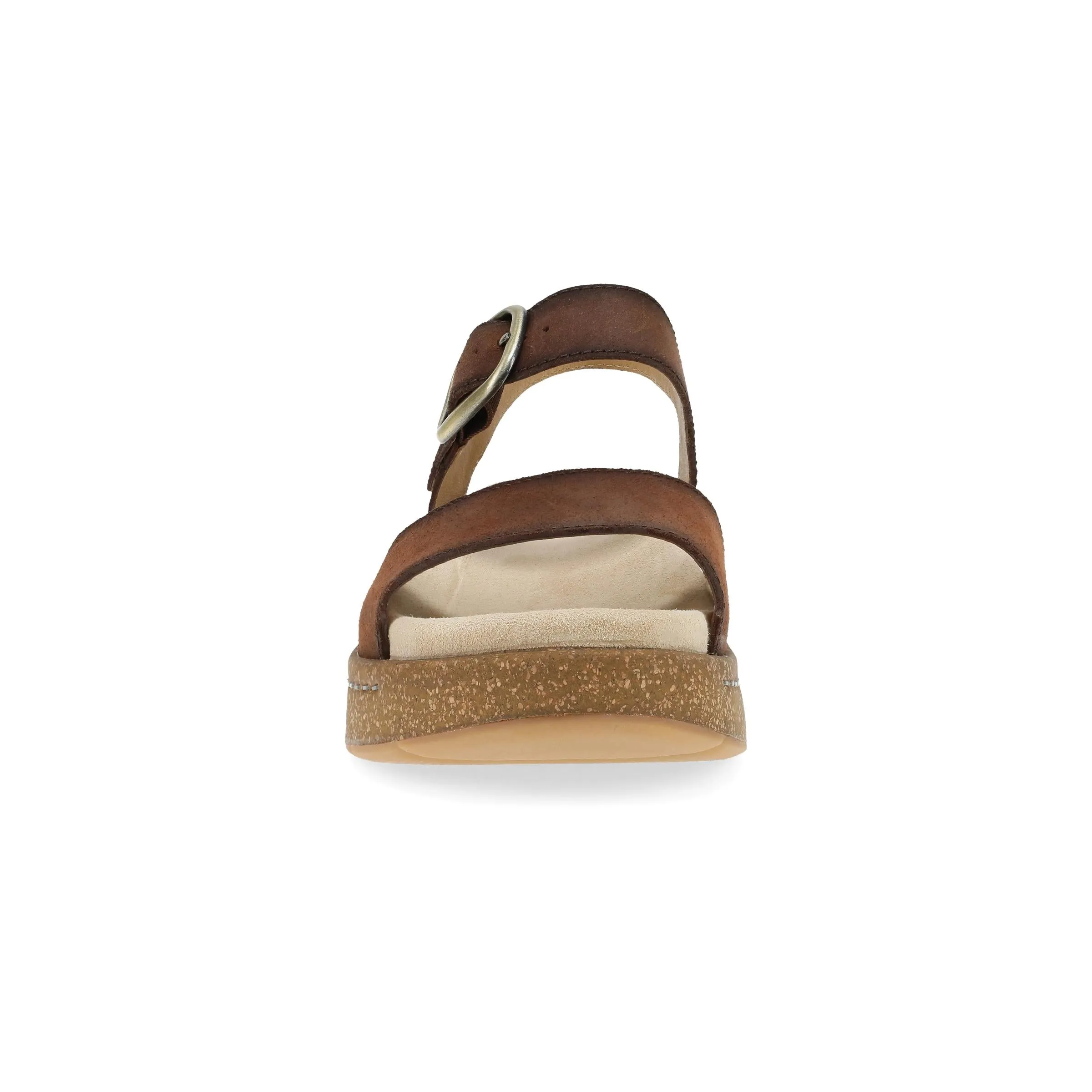 Bianca Brown Burnished Suede