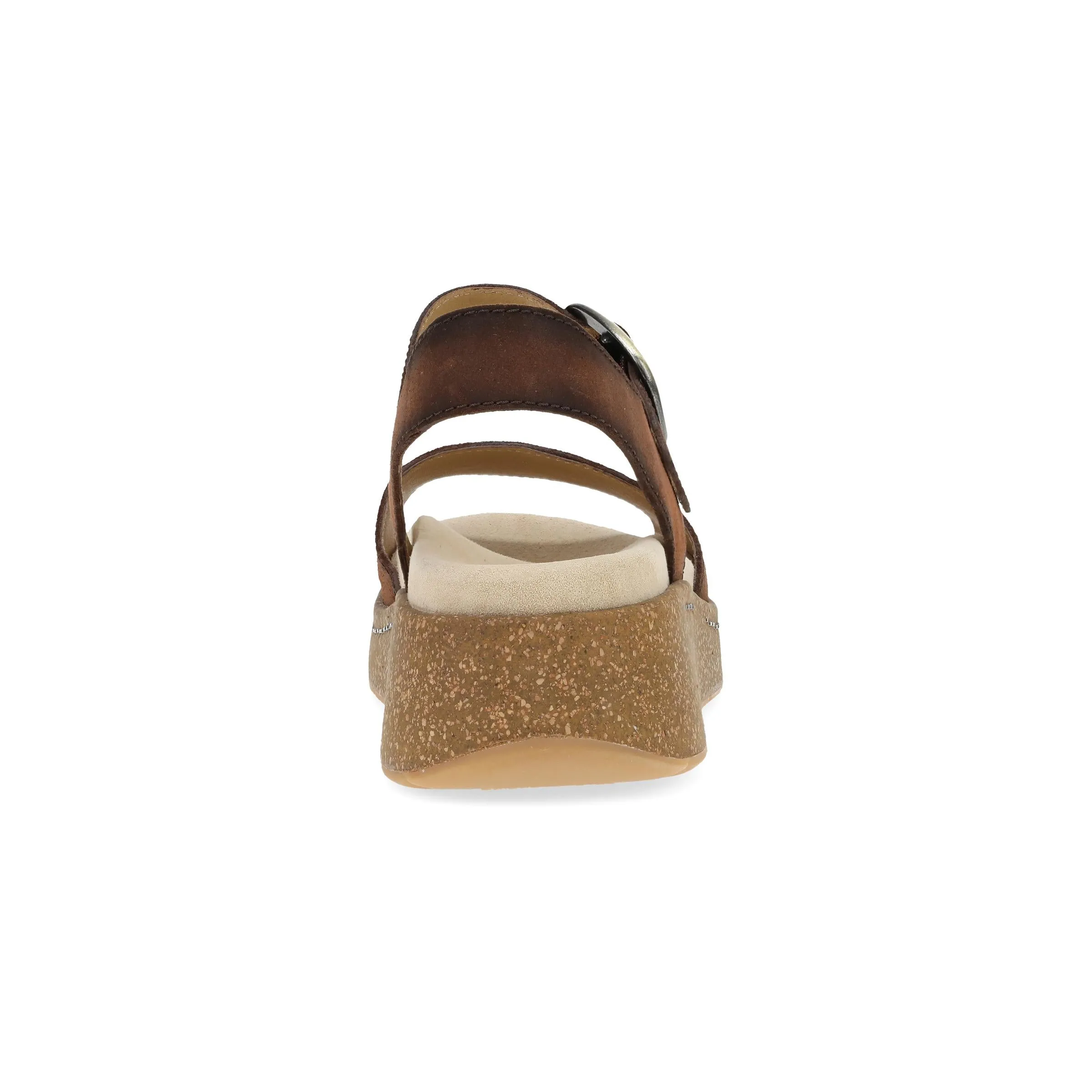 Bianca Brown Burnished Suede