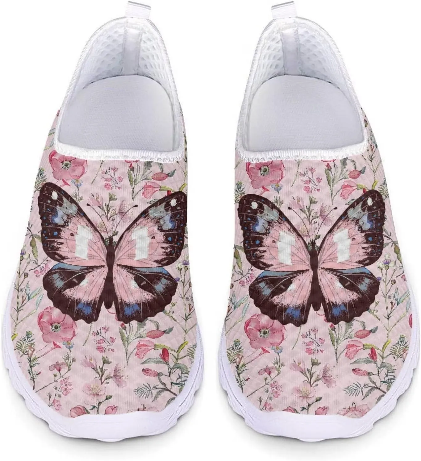 Biyejit Breathable Women Water Shoes Lightweight Outdoor Sport Slip On Sneakers
