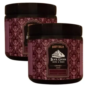 Black Canyon Red Clover & Tea Scented Body Balm with Jojoba Oil, 16 Oz (2 Pack)