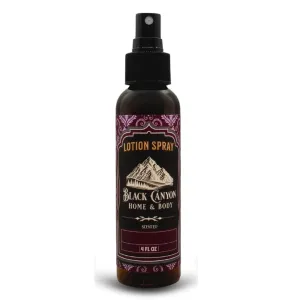 Black Canyon Red Clover & Tea Scented Sprayable Lotion with Jojoba Oil, 4 Oz