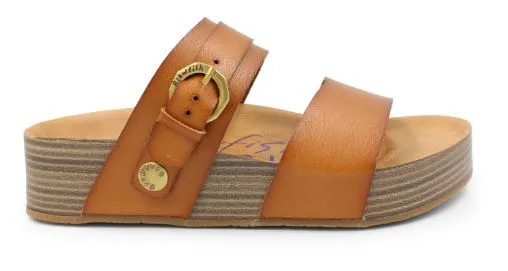 Blowfish Wood Dyecut Marge Womens Platform Sandals BF-7036