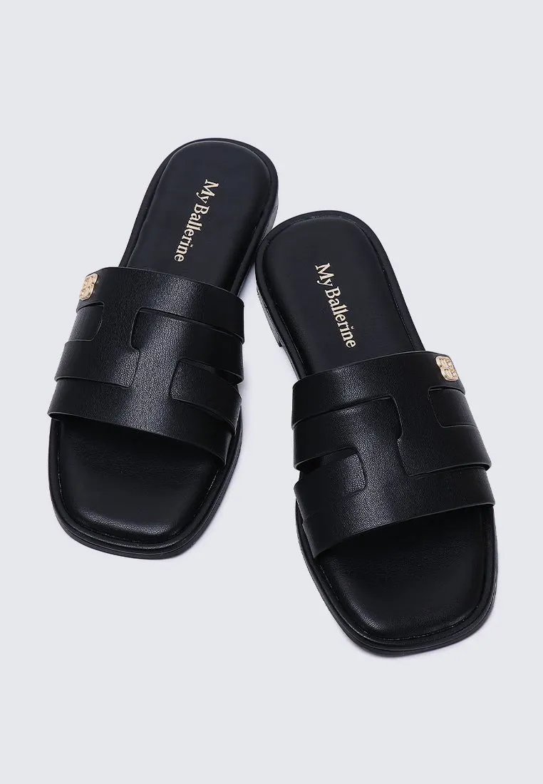 Bobi Comfy Sandal In Black