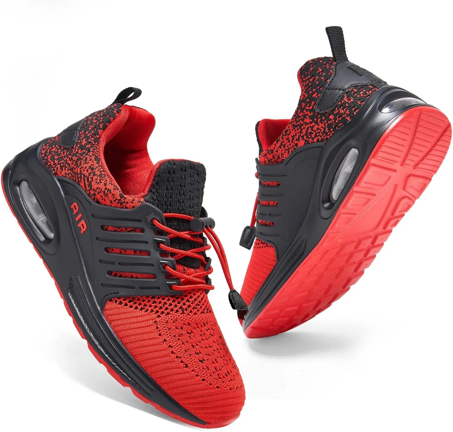Boy's Fashion Air Running Tennis Shoes Gym Lightweight Slip On Walking Athletic Sneakers