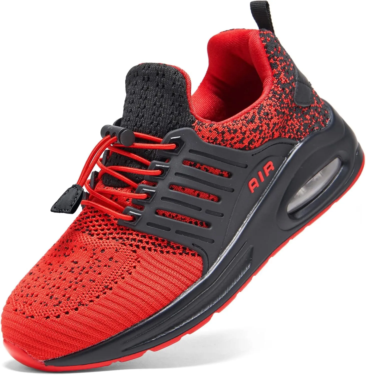 Boy's Fashion Air Running Tennis Shoes Gym Lightweight Slip On Walking Athletic Sneakers