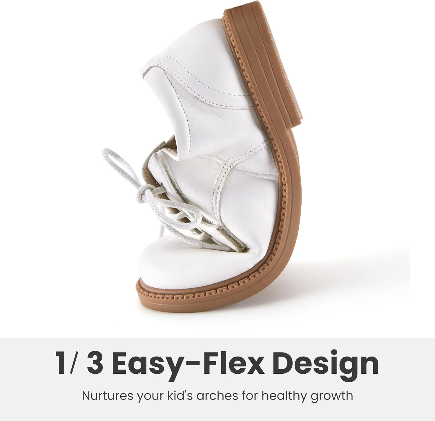 Boys Girls Dress Shoes Toddler Little Big Kid Oxford Shoes PU Leather School Uniform Wedding Loafer Flats White Baby Black Brown Lace-Up Casual Comfort Classic Formal Slip-On Walking Outdoor Party