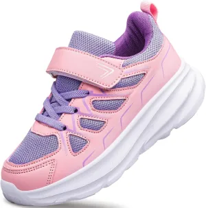 Boys Girls Shoes Kids Running Shoes Non Slip Athletic Walking Tennis Shoes Lightweight Sneakers for Toddler/Little Kid/Big Kid