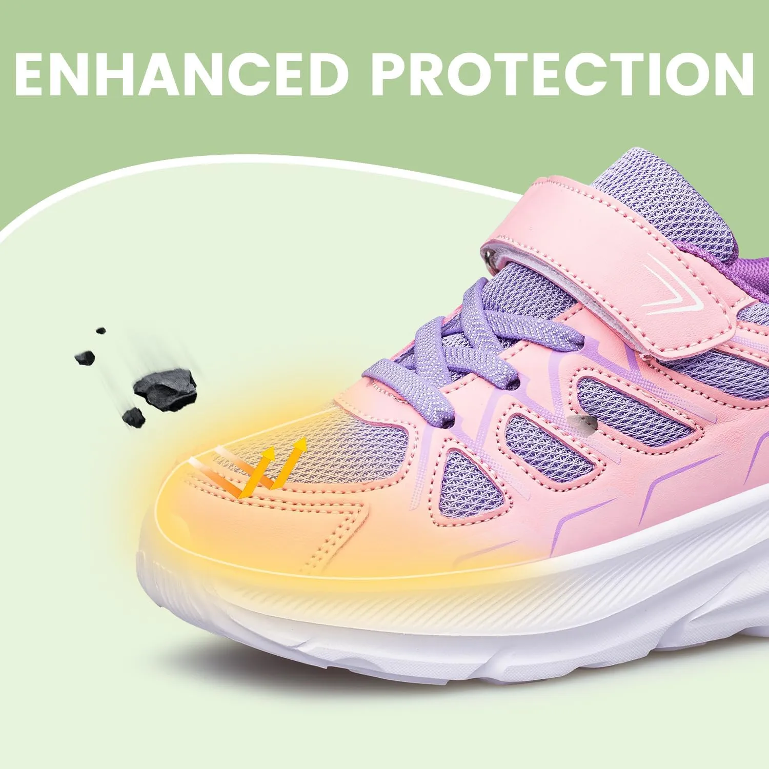 Boys Girls Shoes Kids Running Shoes Non Slip Athletic Walking Tennis Shoes Lightweight Sneakers for Toddler/Little Kid/Big Kid