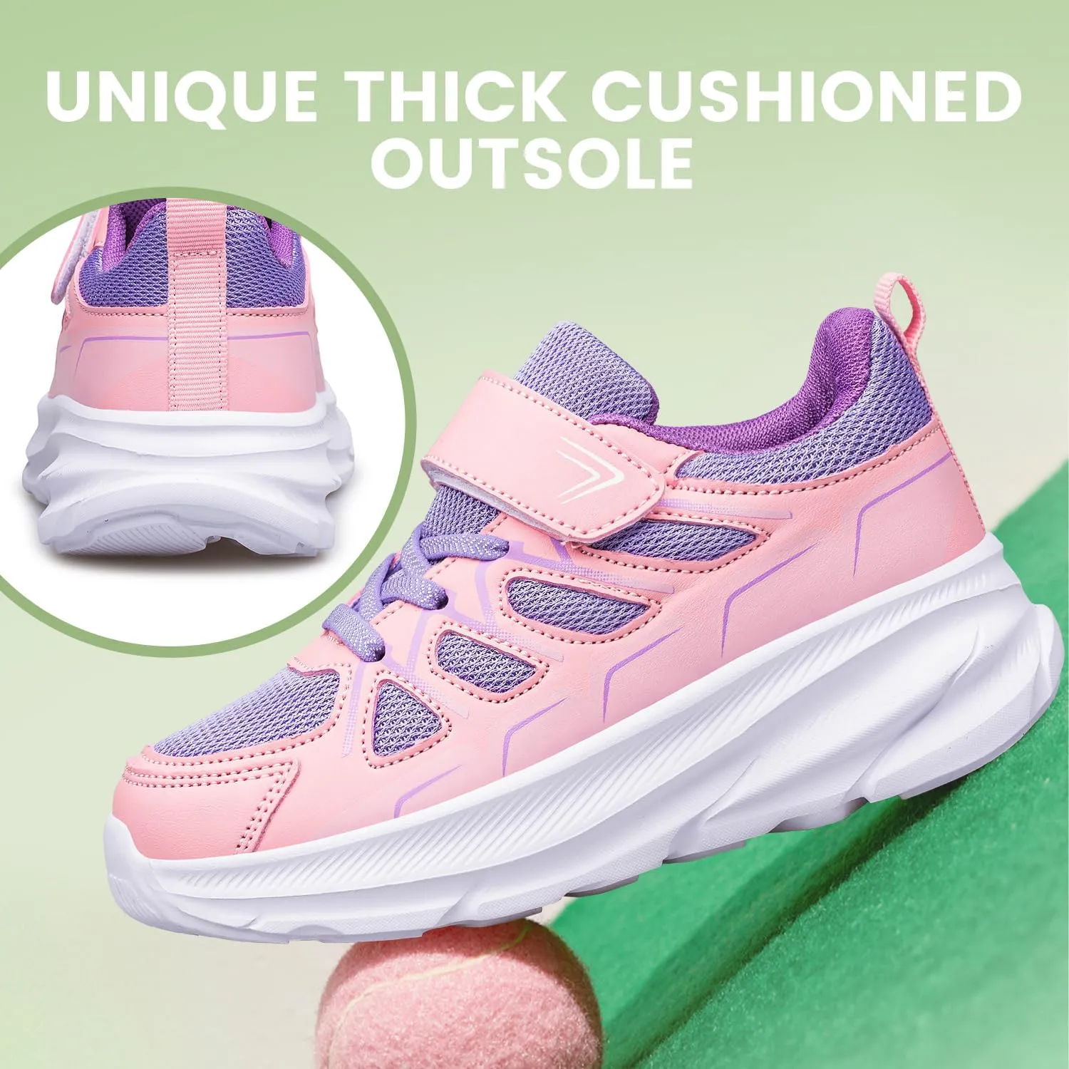 Boys Girls Shoes Kids Running Shoes Non Slip Athletic Walking Tennis Shoes Lightweight Sneakers for Toddler/Little Kid/Big Kid