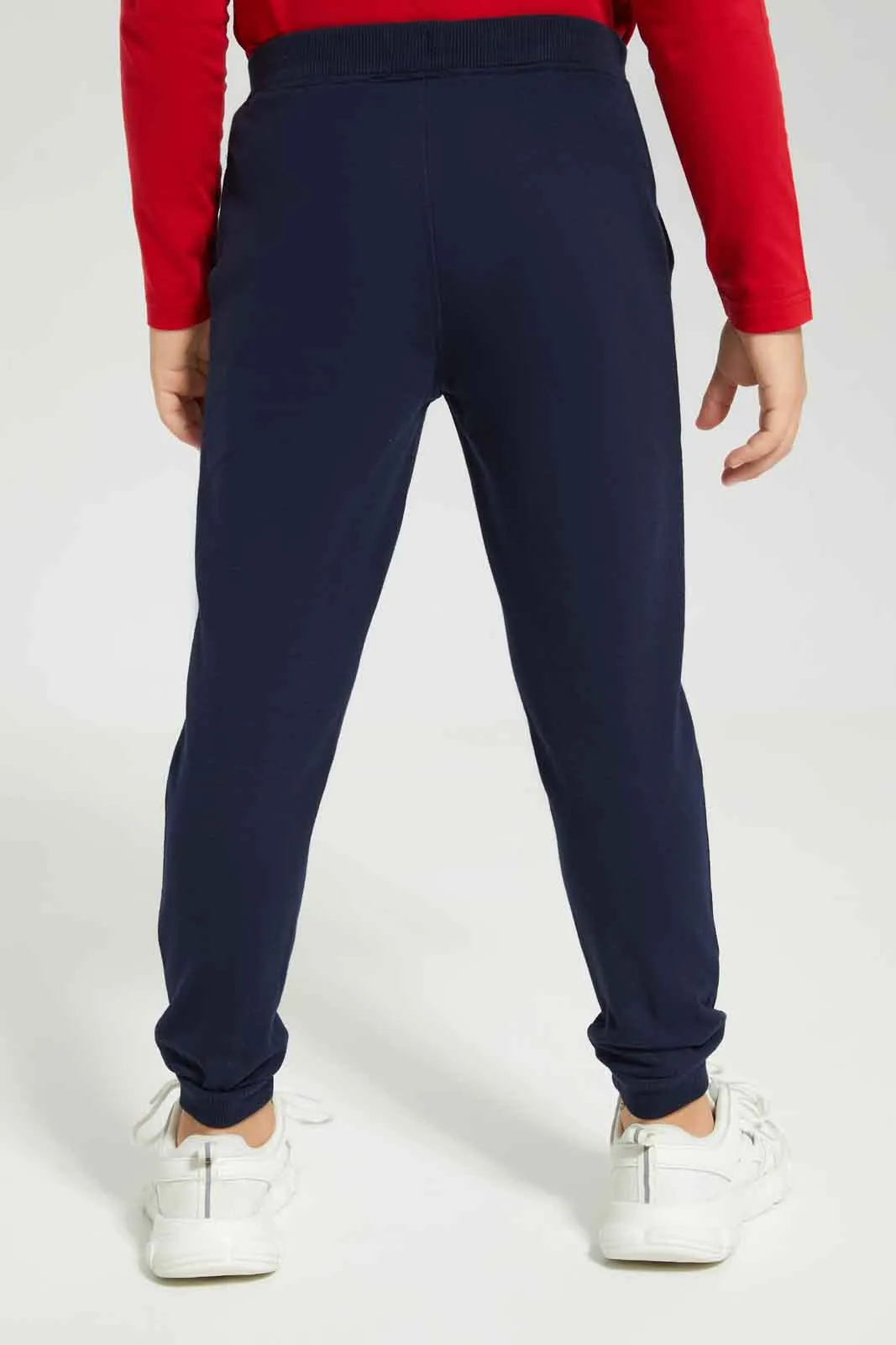 Boys Navy Spiderman Jogger