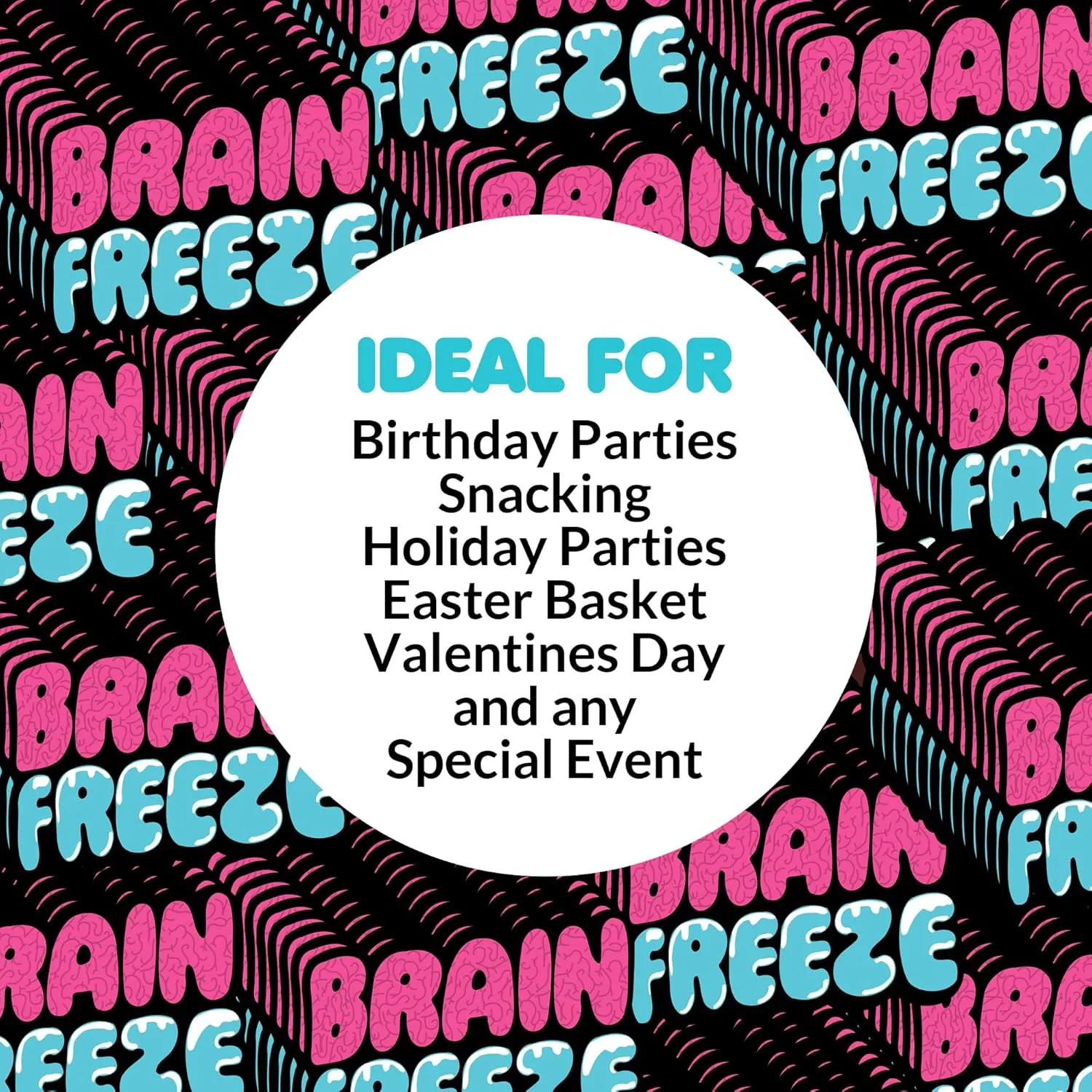 Brain Freeze Mini Marshmallow Puffs – 4 Pack | Irresistible Flavors, Crispy Treats, Premium Quality Ingredients, Resealable Bag for Freshness