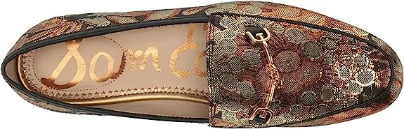 Bronze Classic Edelman Loafers Vamp Chain Detail Loraine Sam Wide selection Rave reviews Slip-On Leather