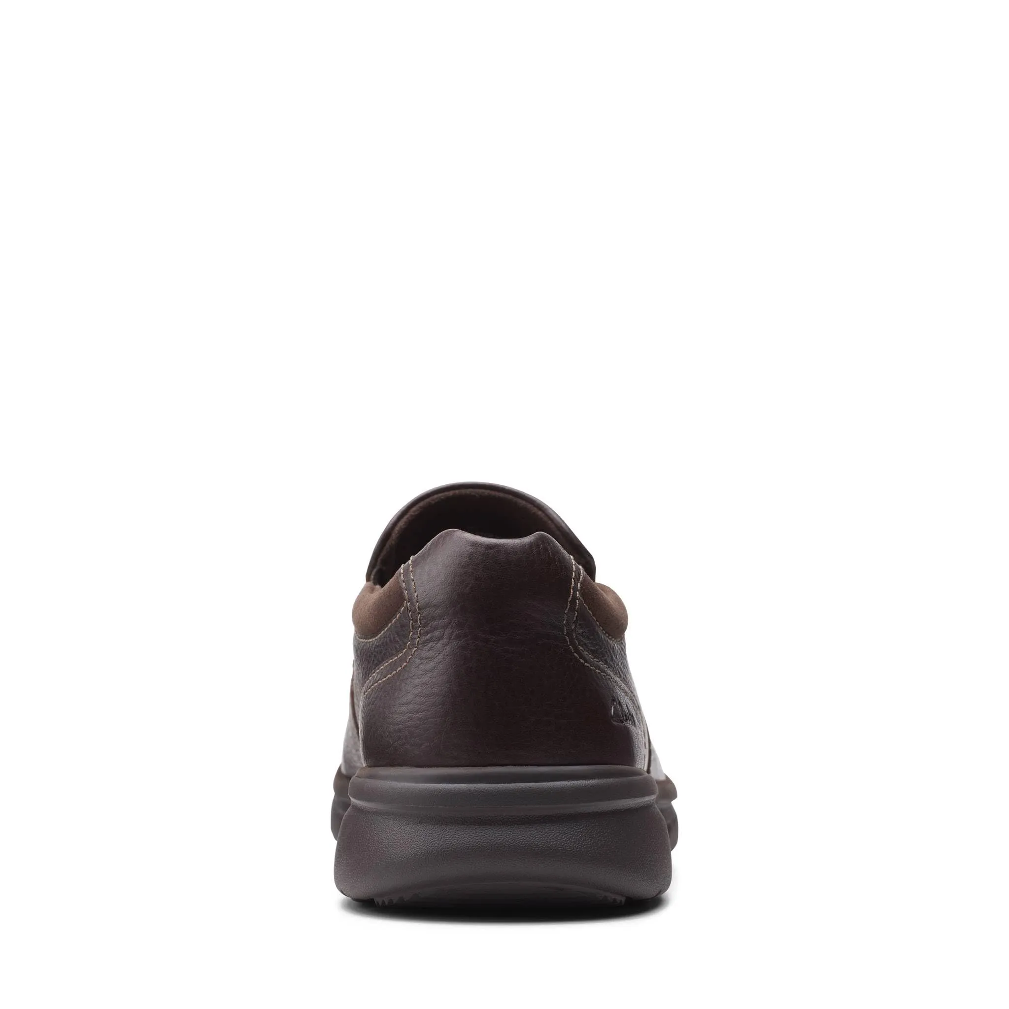 Brown All-in-one Connected On Loafers Mens Breathable Leather Slip Bradley Comfortable Clarks Shoes