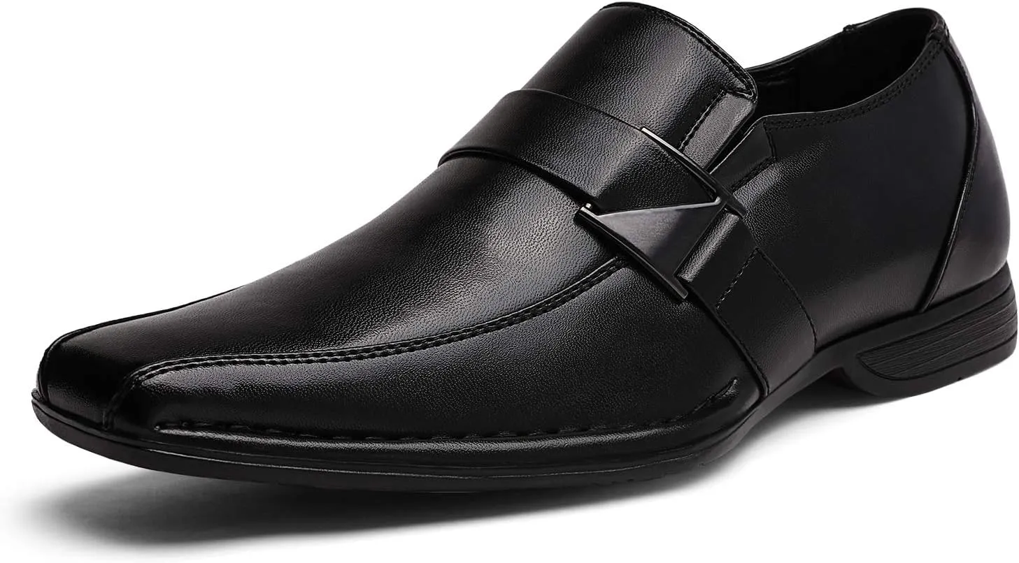 Bruno Marc Men's Giorgio Leather Lined Dress Loafers Shoes