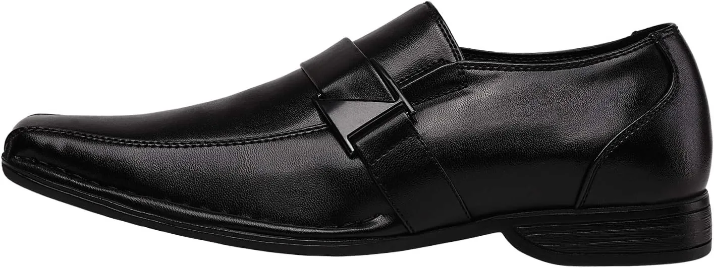 Bruno Marc Men's Giorgio Leather Lined Dress Loafers Shoes