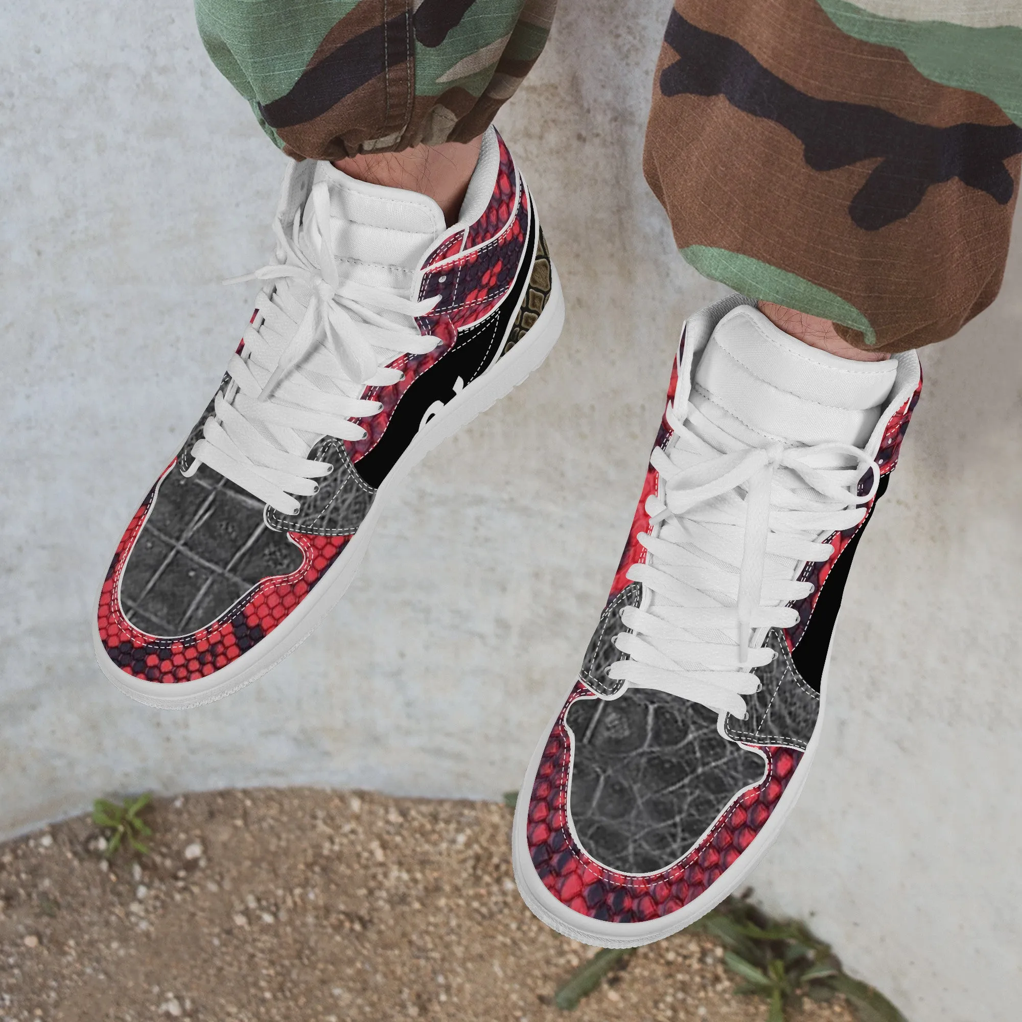 Bushae Sneaker Money Top Functional Synthetic High Leather D17 Tailored selection