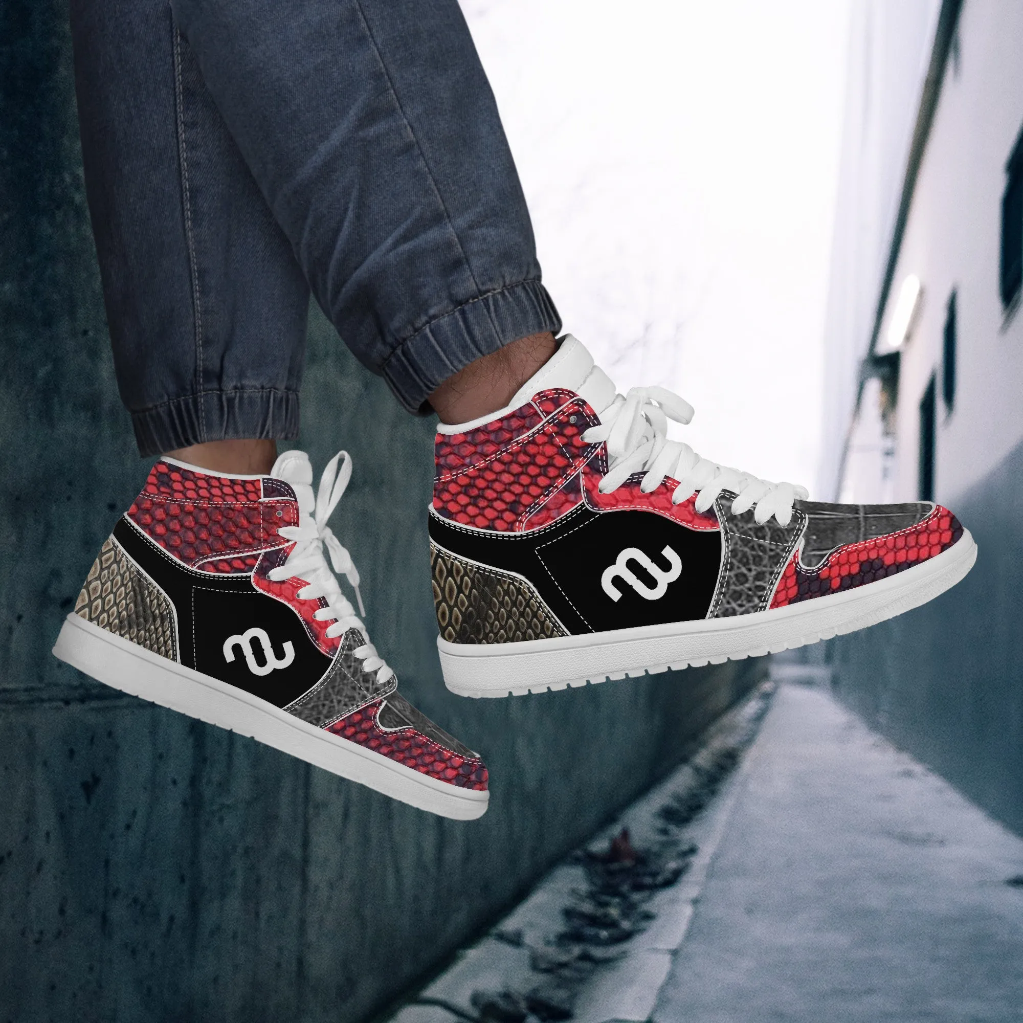 Bushae Sneaker Money Top Functional Synthetic High Leather D17 Tailored selection