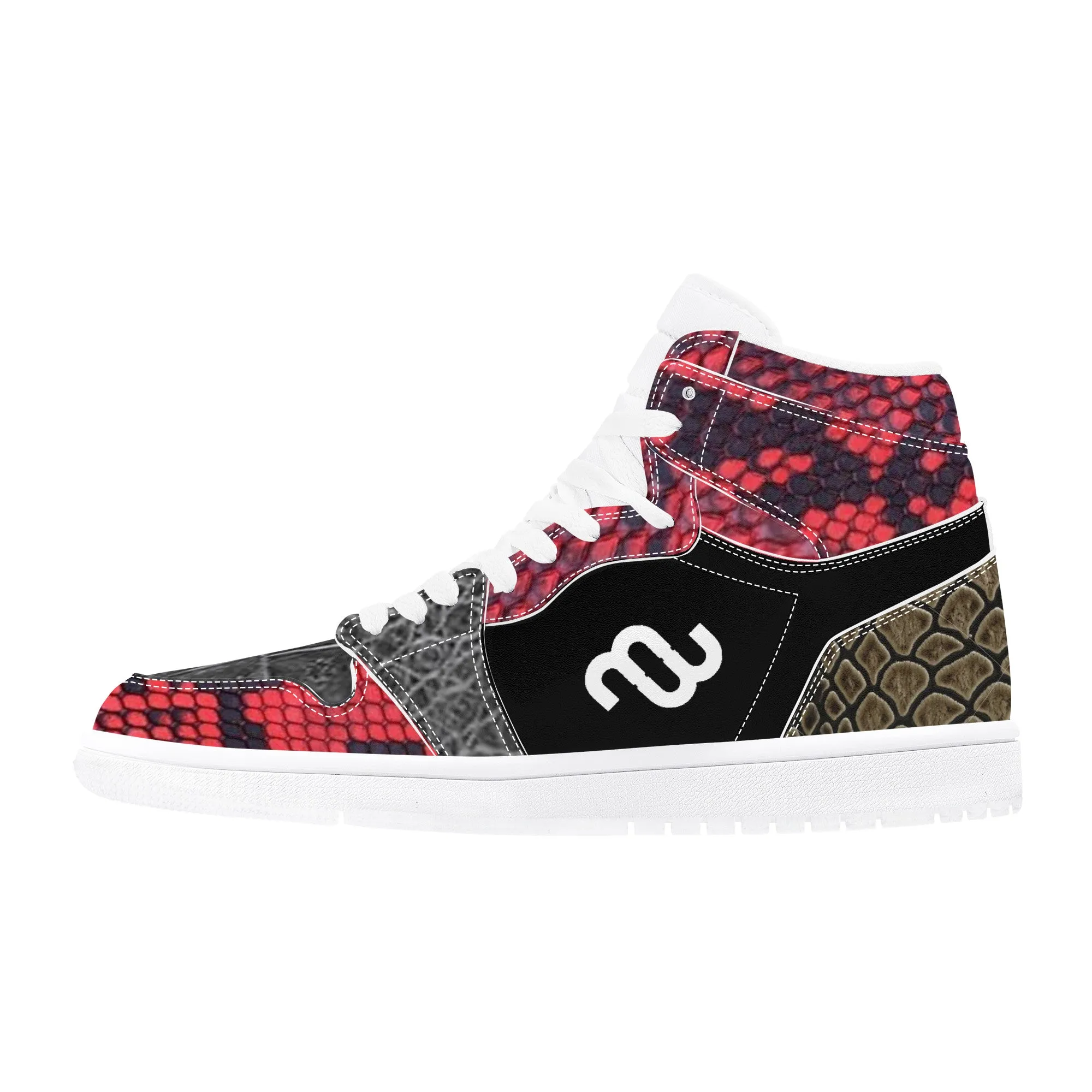 Bushae Sneaker Money Top Functional Synthetic High Leather D17 Tailored selection