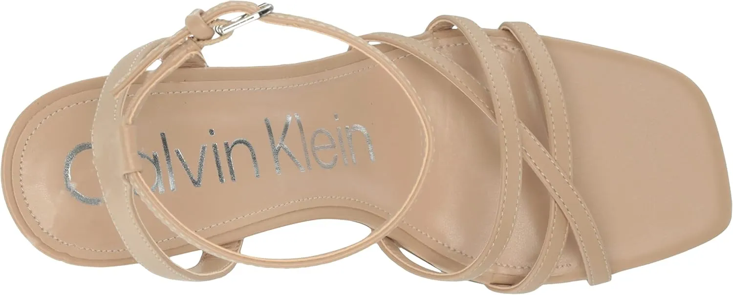 Calvin Klein Women's Qalat Heeled Sandal