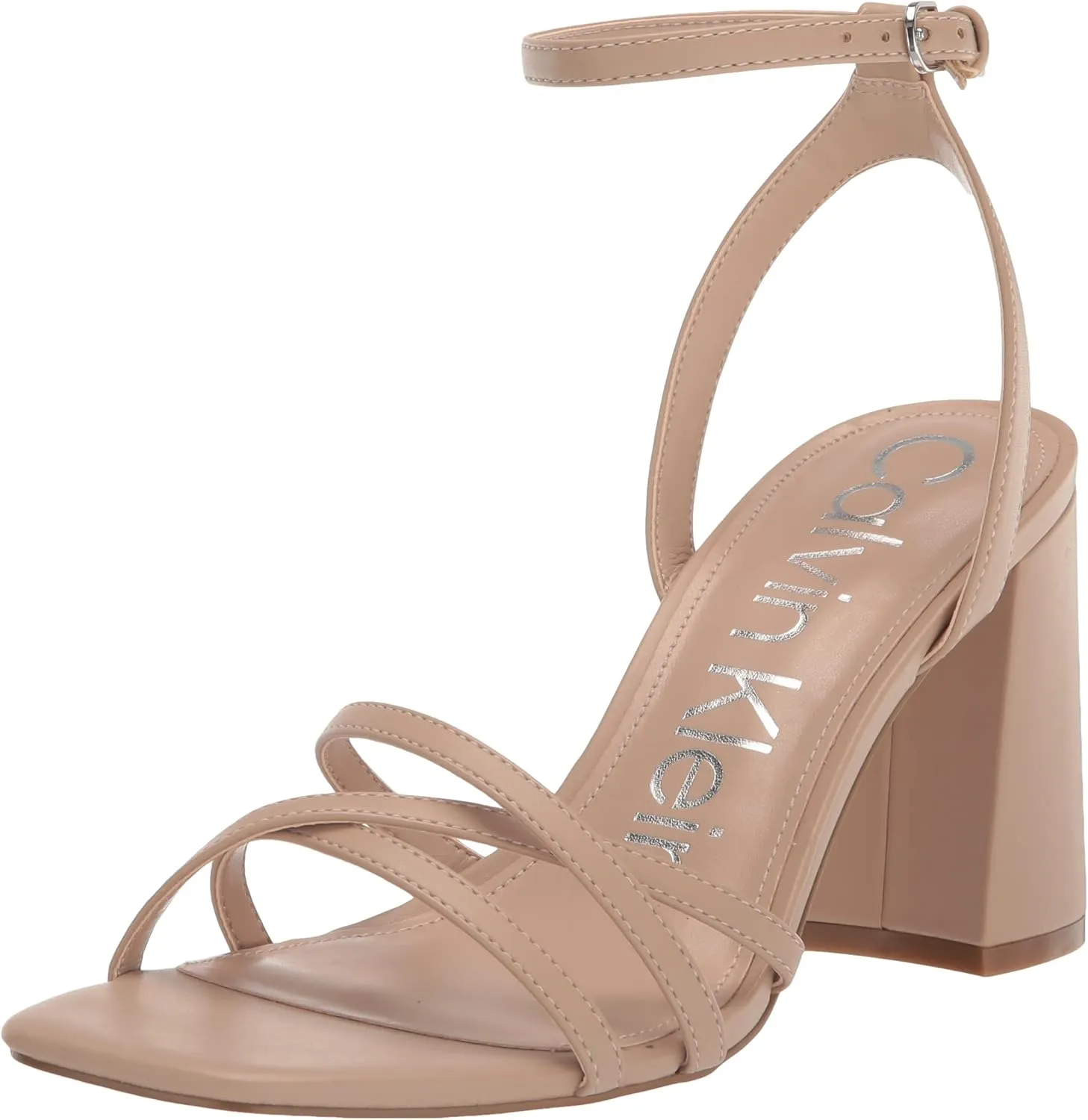 Calvin Klein Women's Qalat Heeled Sandal