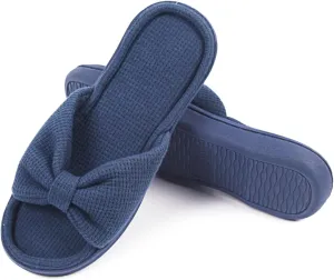 Caramella Bubble Womens Open Toe Summer Bedroom Slippers Memory Foam Sandal Home Ladies Comfy Slippers
