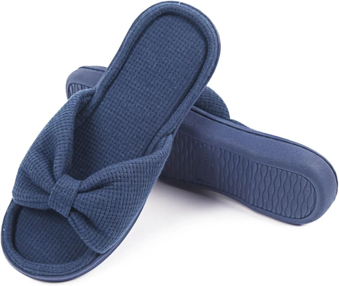 Caramella Bubble Womens Open Toe Summer Bedroom Slippers Memory Foam Sandal Home Ladies Comfy Slippers