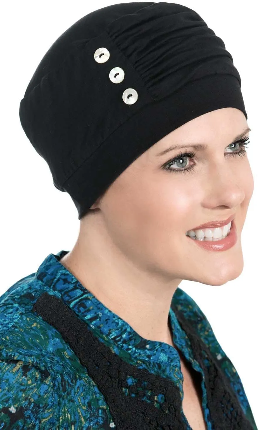 Cardani Hat for Large Heads Large Synergy Hat in Viscose from Bamboo - Day or Sleep Cap