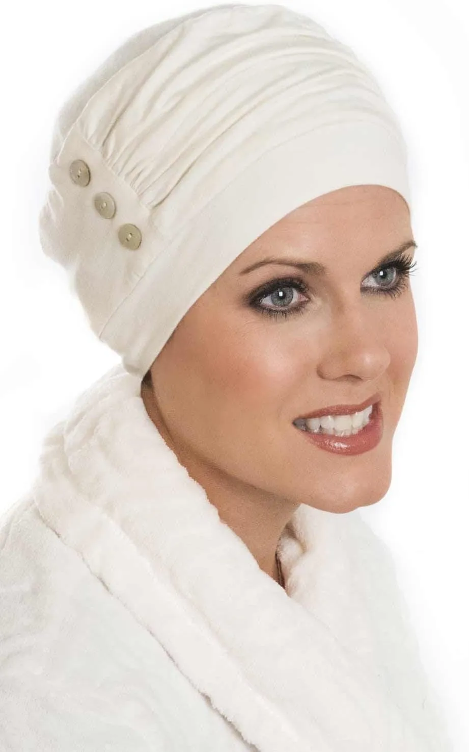 Cardani Hat for Large Heads Large Synergy Hat in Viscose from Bamboo - Day or Sleep Cap