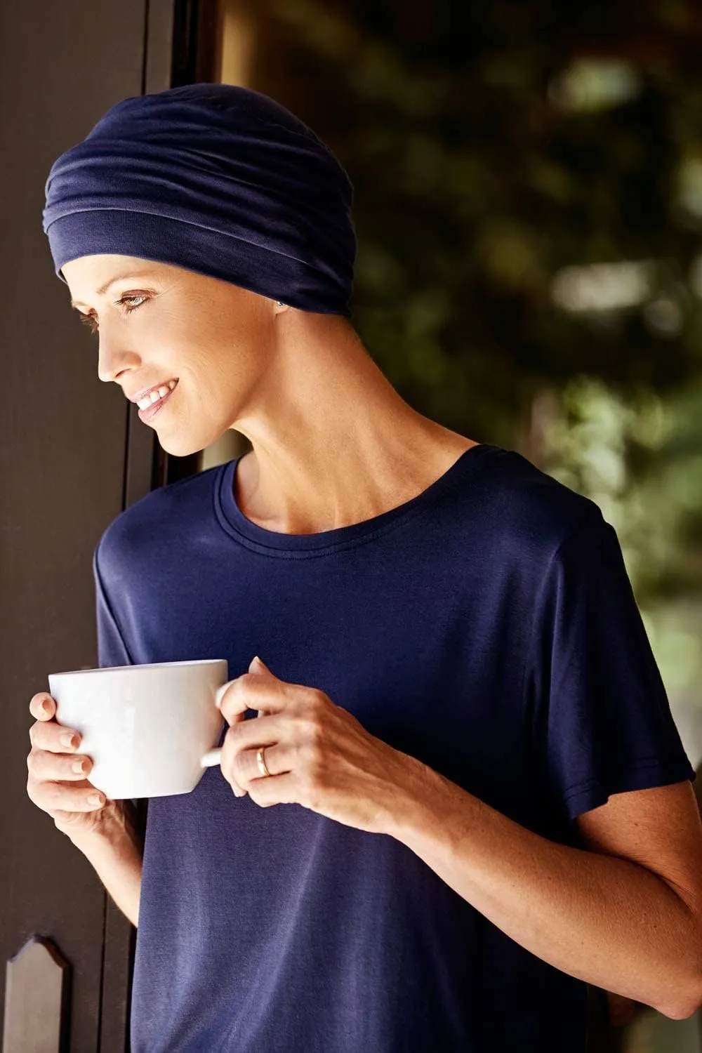 Cardani Hat for Large Heads Large Synergy Hat in Viscose from Bamboo - Day or Sleep Cap