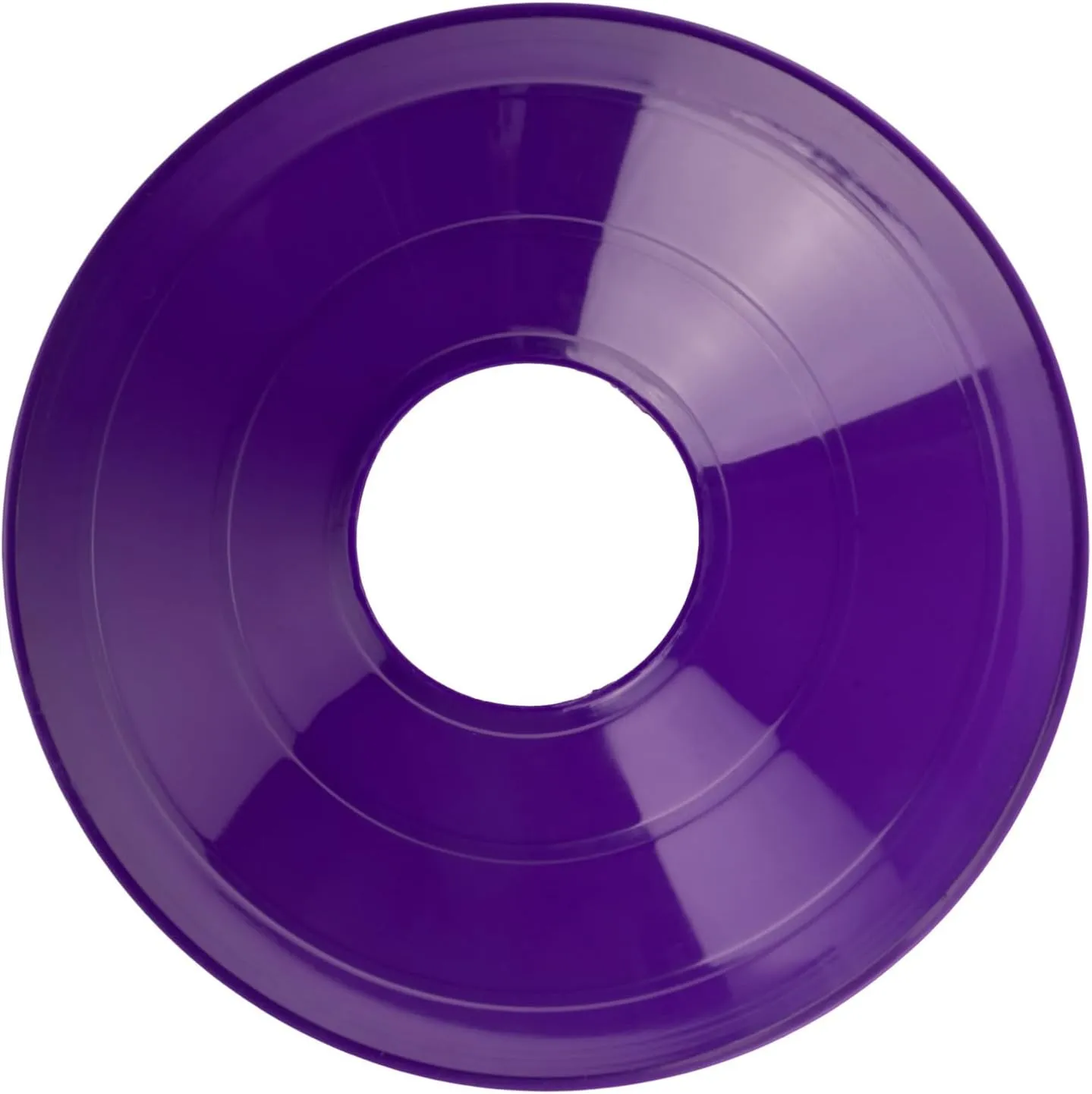 Champion Sports 7.5" Diameter Flexible Saucer Field Cone for Athletics and Social Distancing - Multiple Styles