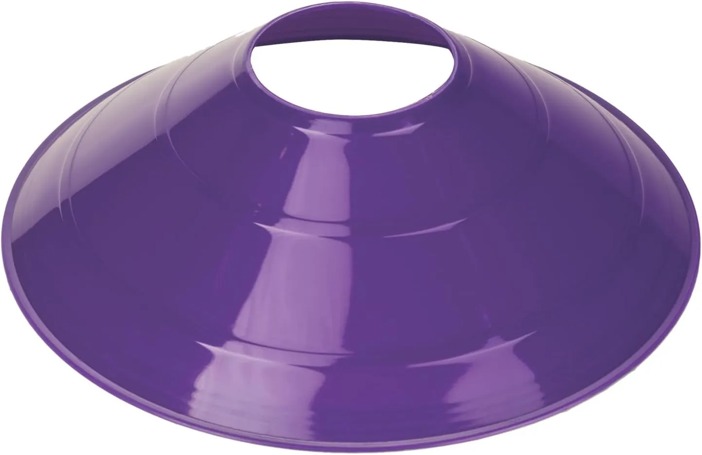 Champion Sports 7.5" Diameter Flexible Saucer Field Cone for Athletics and Social Distancing - Multiple Styles
